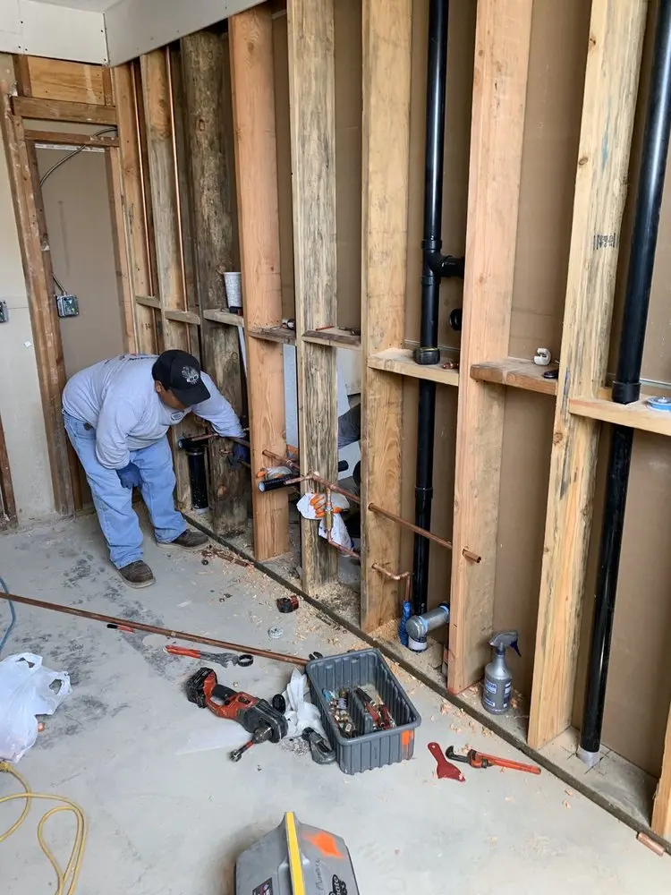 Commercial rough-in plumbing for Commercial Plumbing in Allentown